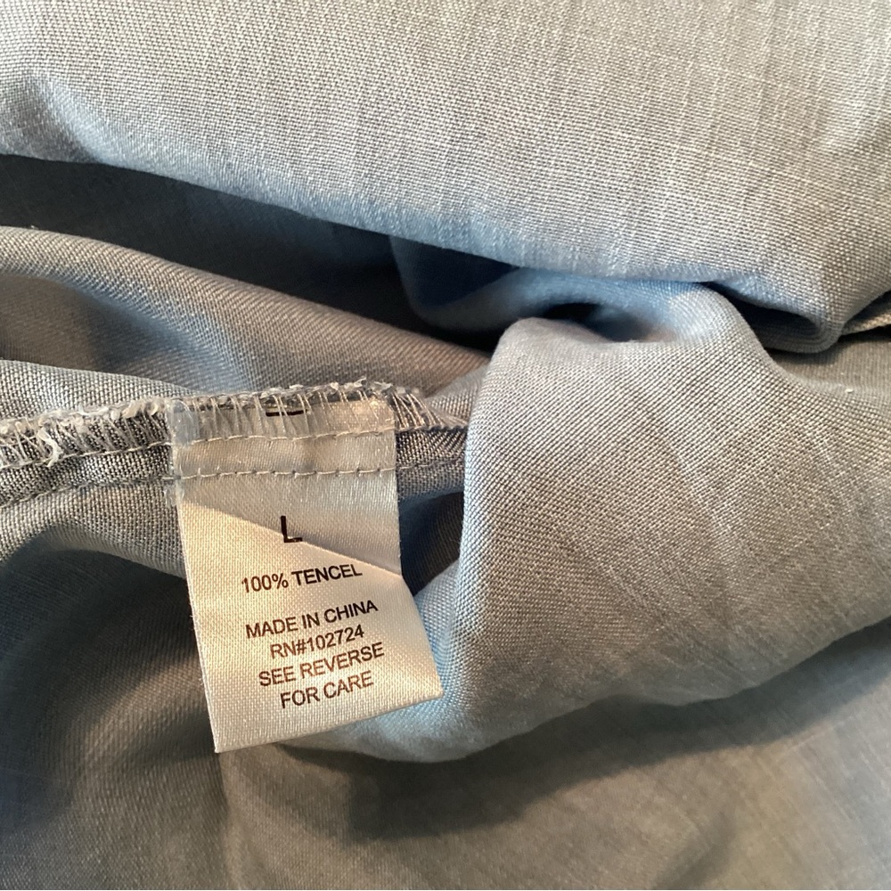 Hester & Orchard Light Blue Denim Top - Picture 5 of 5
